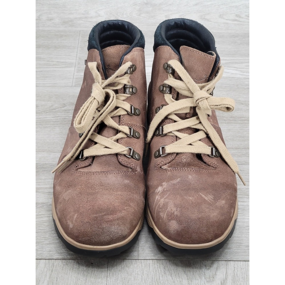 Chaco Men's Frontier Waterproof Boots Otter Tan Suede Size 11.5 J106027